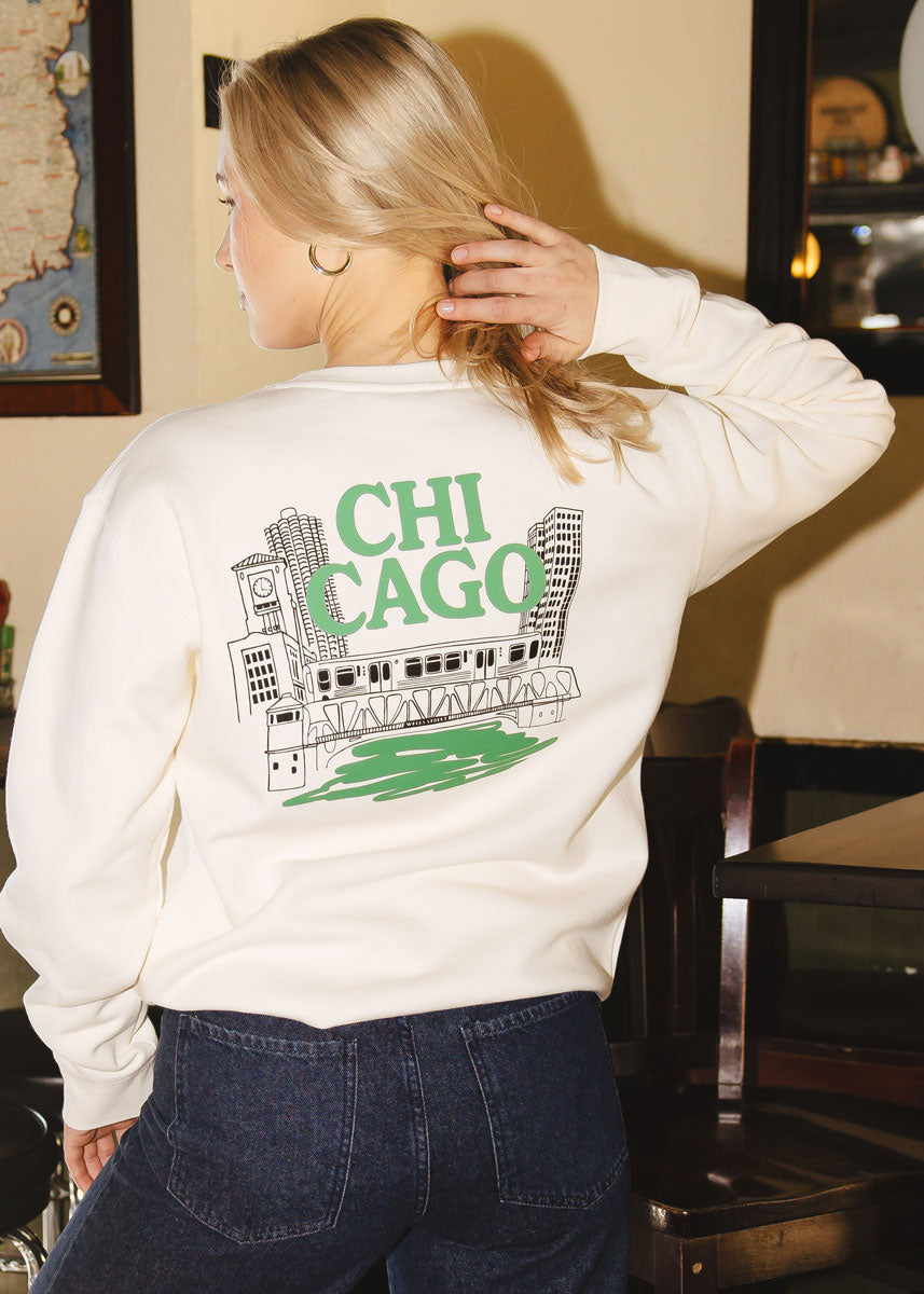 Chicago Green River Crewneck Sweatshirt