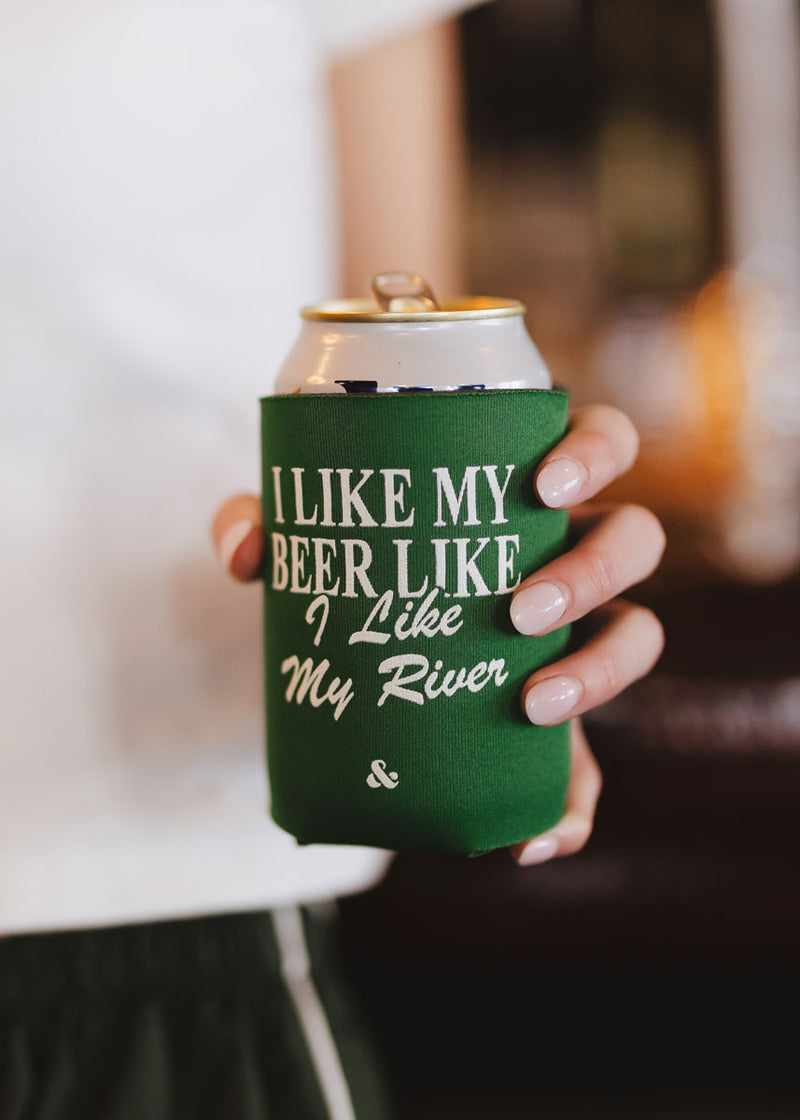 Chicago Green Beers Can Cooler