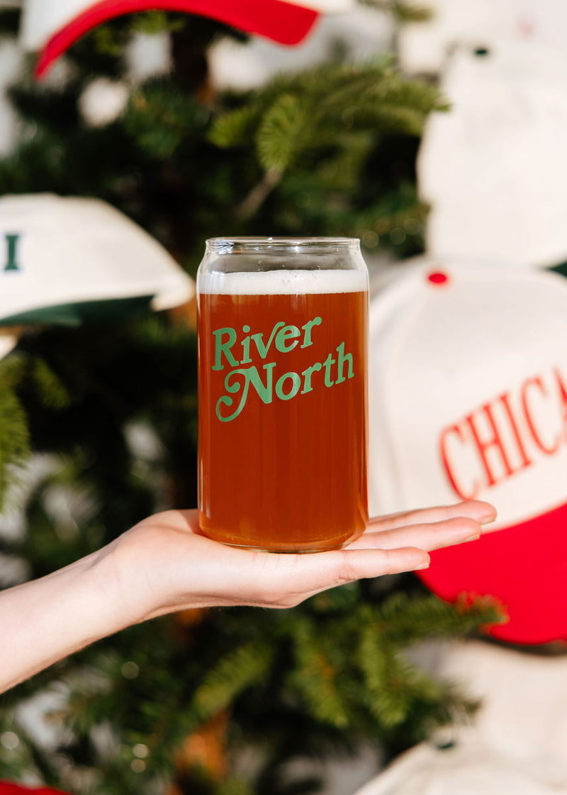 River North Can Glass