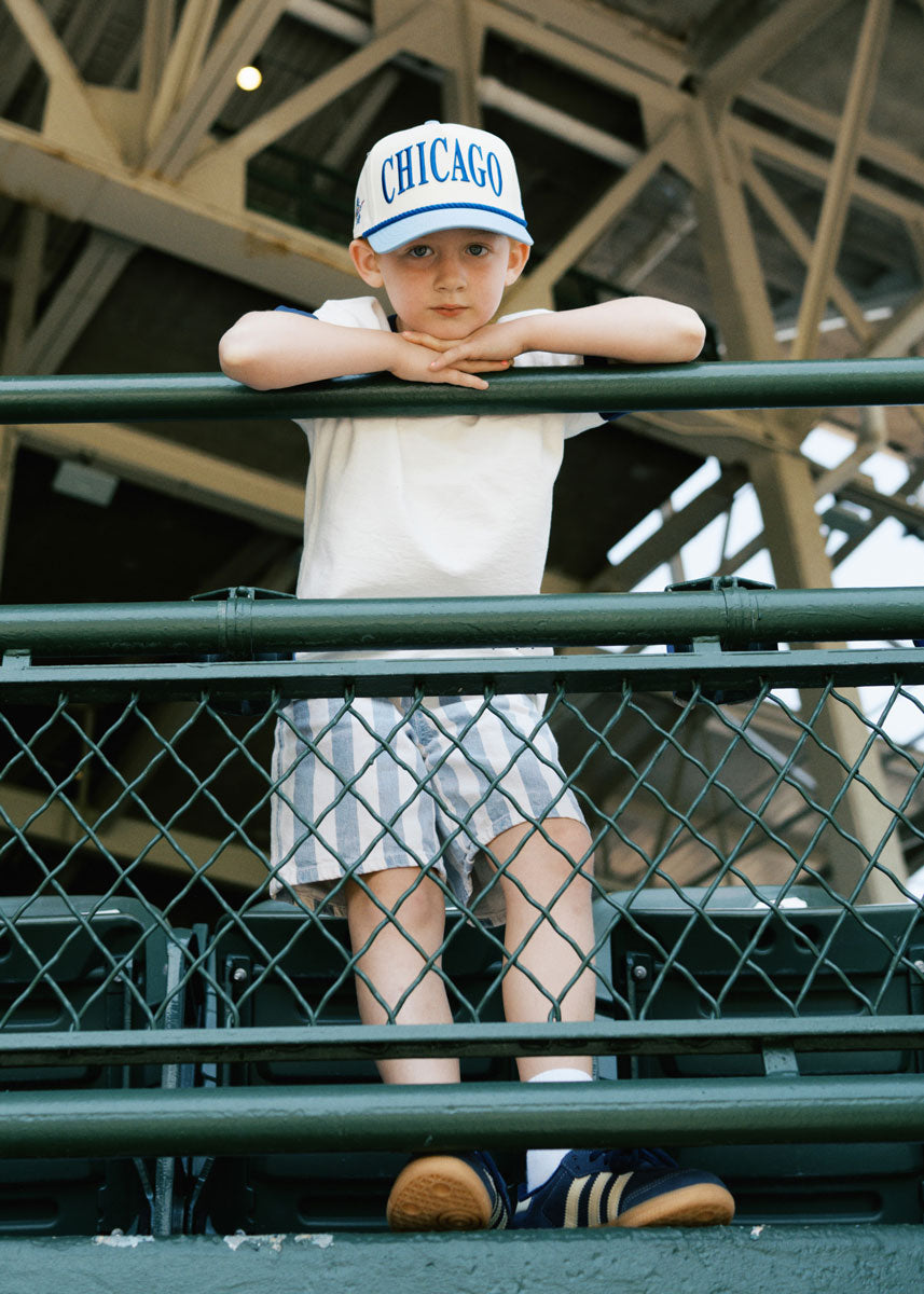 Youth Chicago Two-Tone Rope Hat - Light Blue & Royal