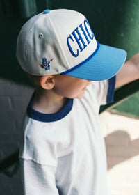 Youth Chicago Two-Tone Rope Hat - Light Blue & Royal