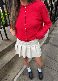Piper Cardigan - Red