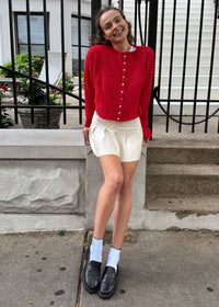 Piper Cardigan - Red