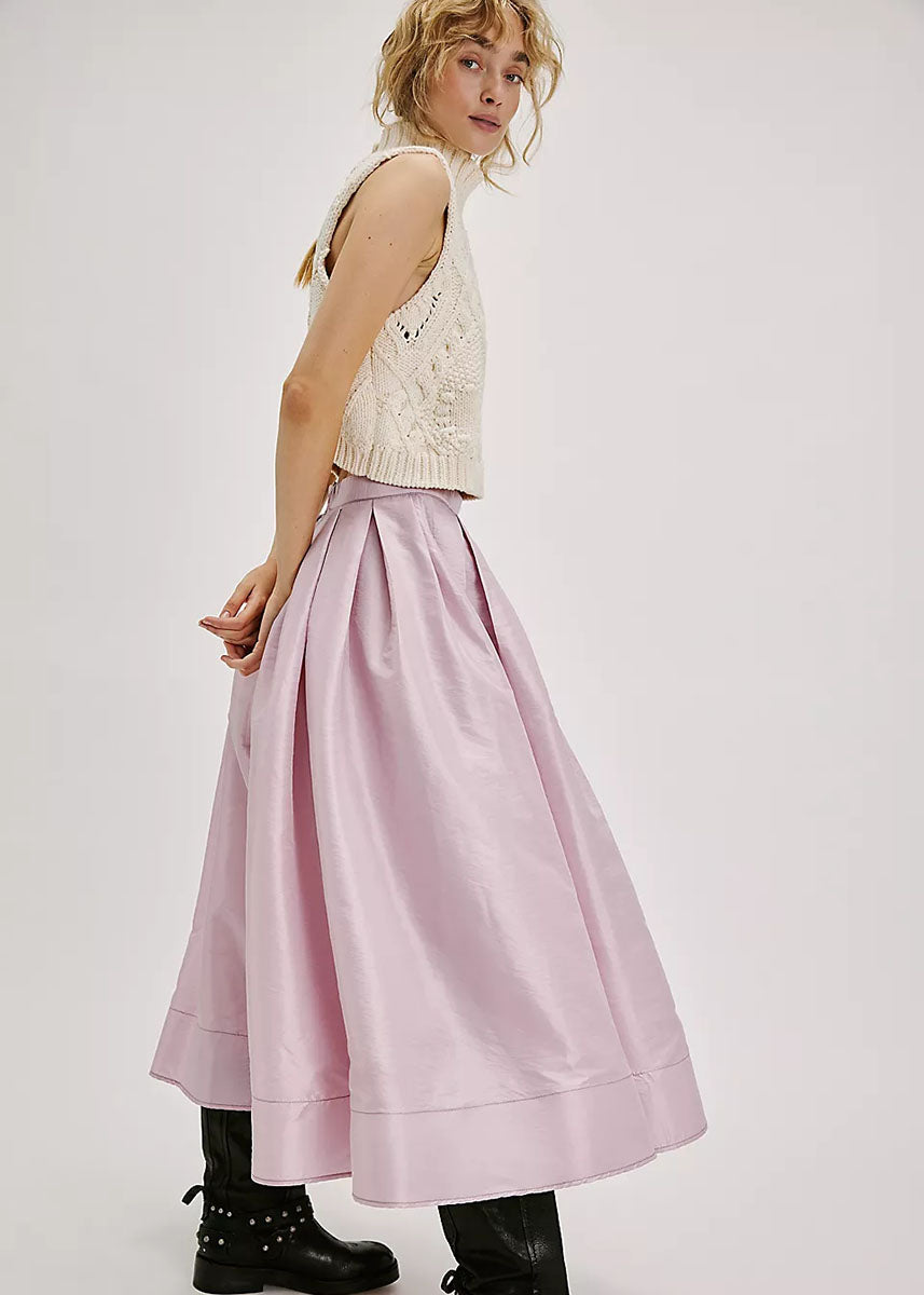 Emilia Full Skirt - Plum Blossom