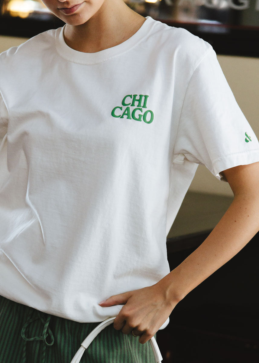 Chicago Green River Garment-Dyed Tee