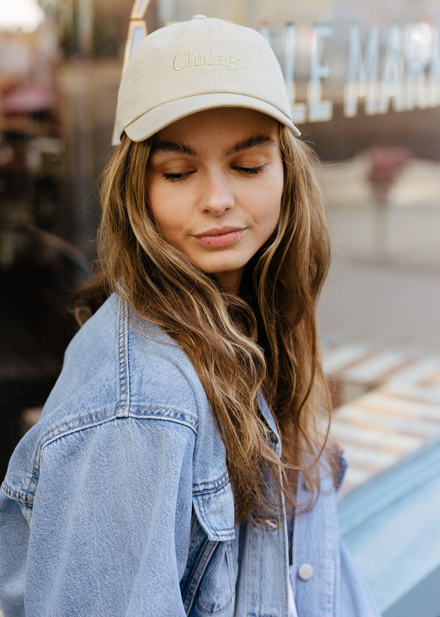 Chicago. Dad Hat - Sage