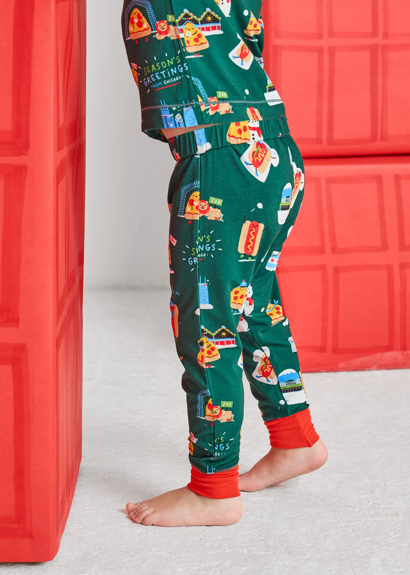 Season's Greetings From Chicago Loungewear Set