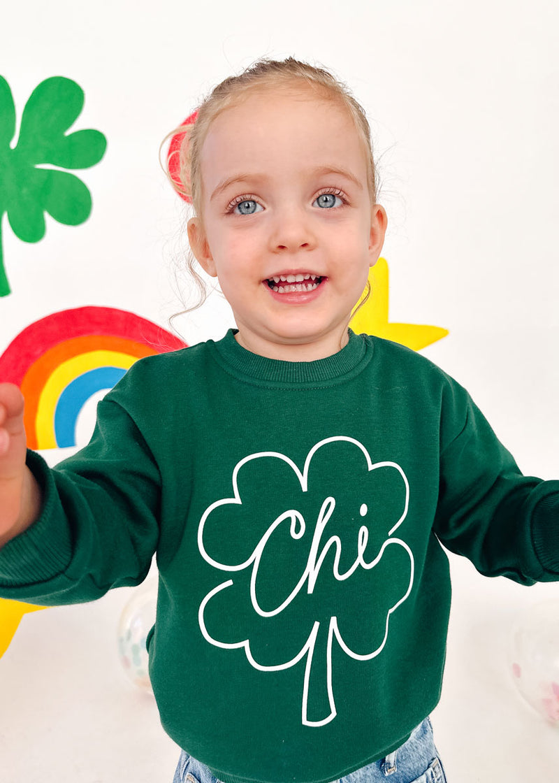 Chi Clover Sweatshirt - Green