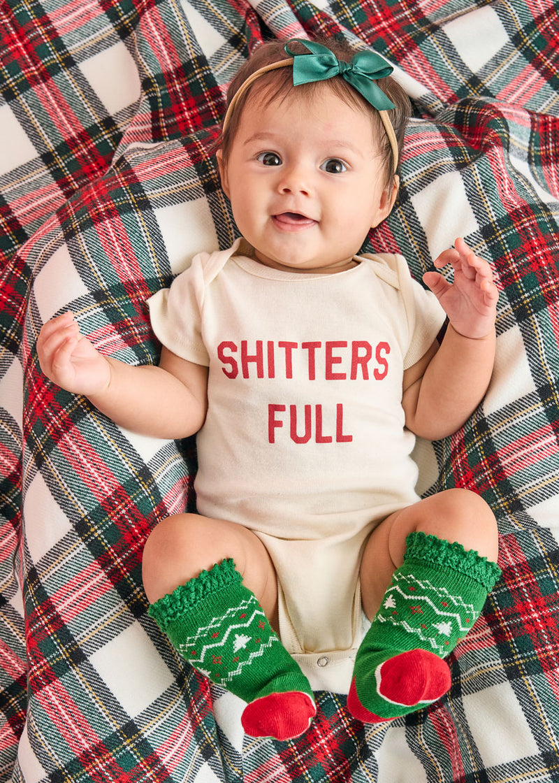 Shitters Full Onesie - Natural