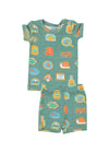 2-Piece Pajama Shorts Set - Camp Patches