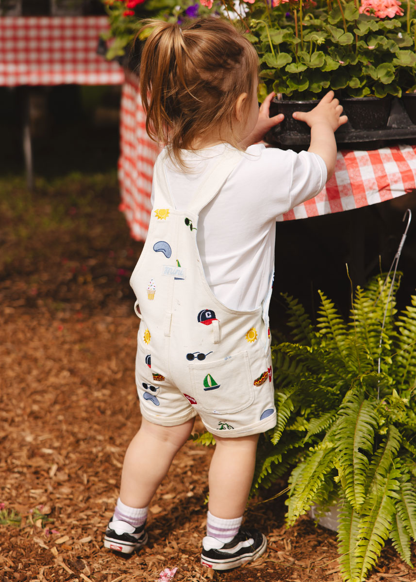 Pre-Order: Chicago Embroidered Shortalls