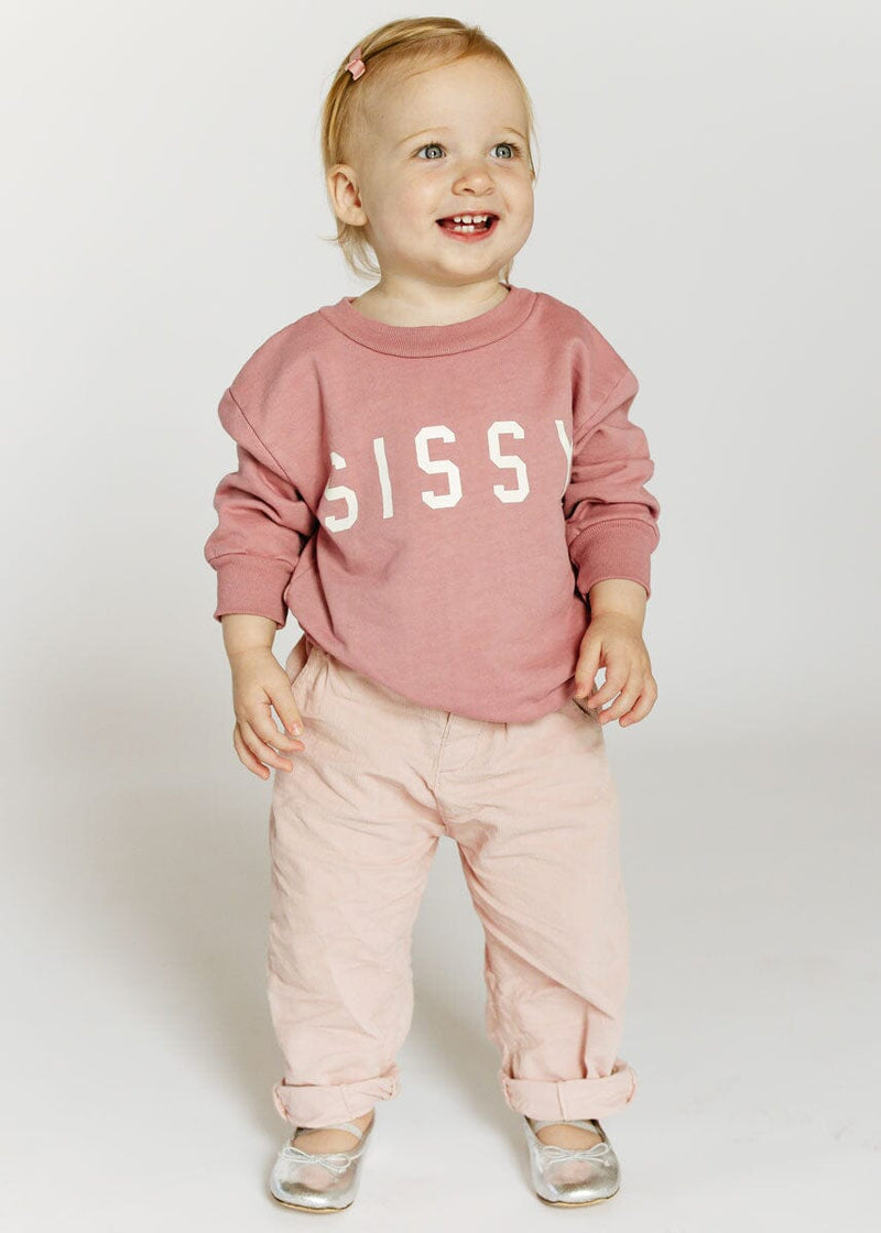 Sissy Crewneck - Dusty Rose