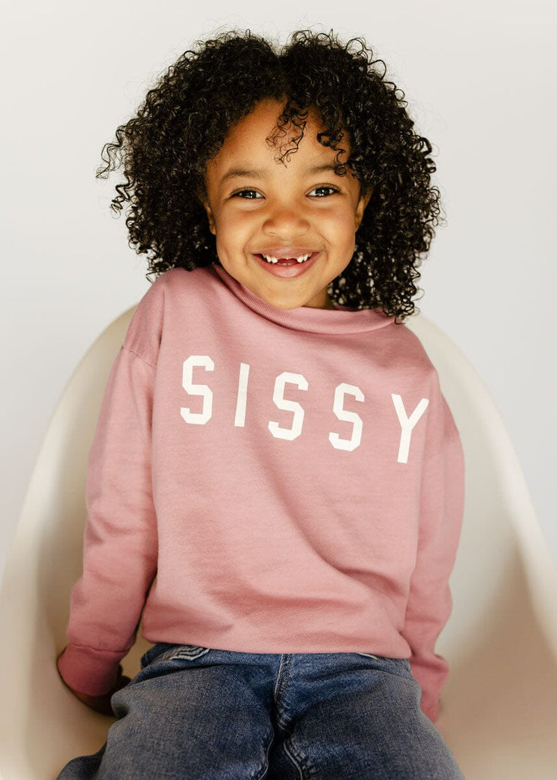 Sissy Crewneck - Dusty Rose