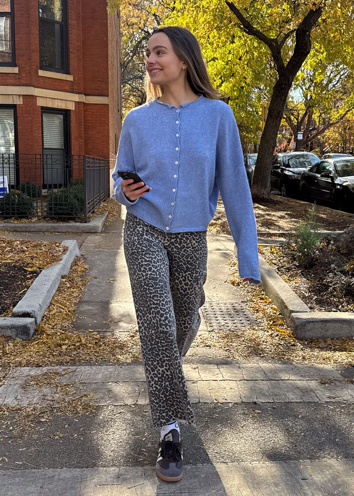 Bernadette Leopard Print Pants