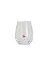 Stemless Holiday Figurine Wine Glasses