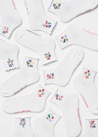 Florida Icons Ruffle Sock