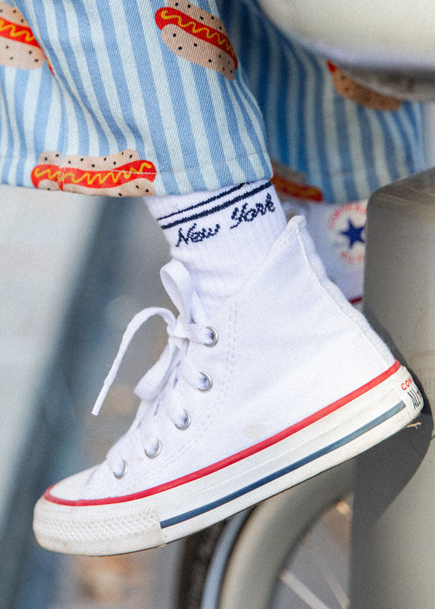 Mini Apple & New York Sock - 2 Pack