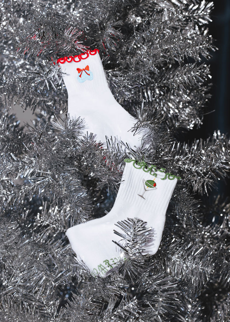 The Bean Icon Ruffle Sock