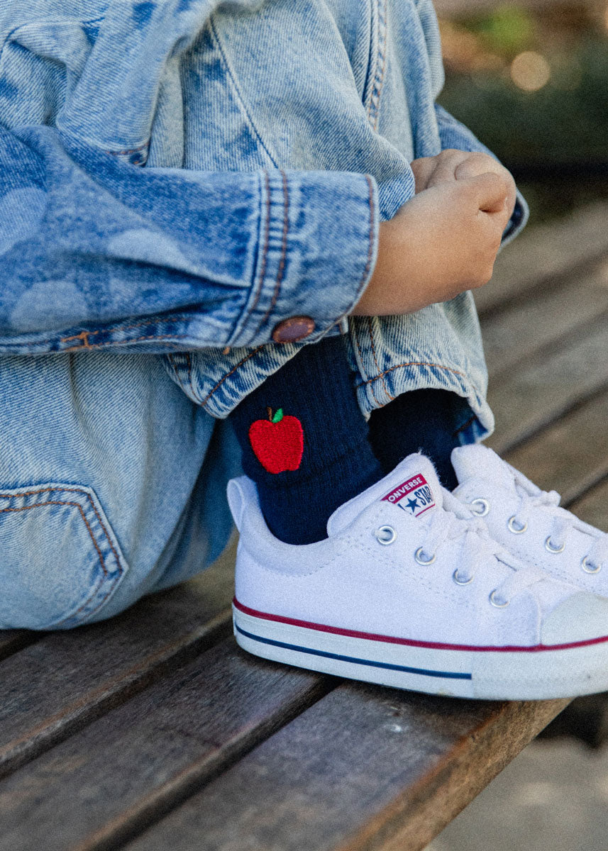 Mini Apple & New York Sock - 2 Pack