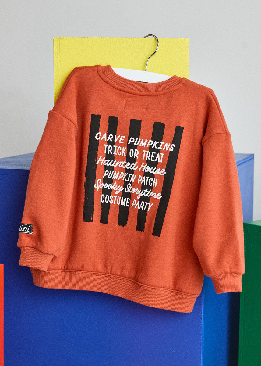Spooky Season Oversized Sweatshirt