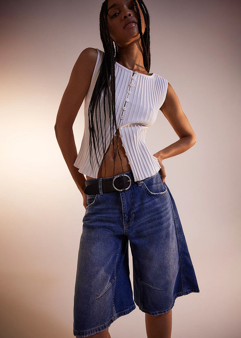 Tilly Vest - Ivory