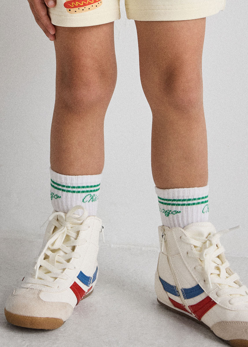 Pre-Order: Mini Hot Dog & Chicago Sock Pair