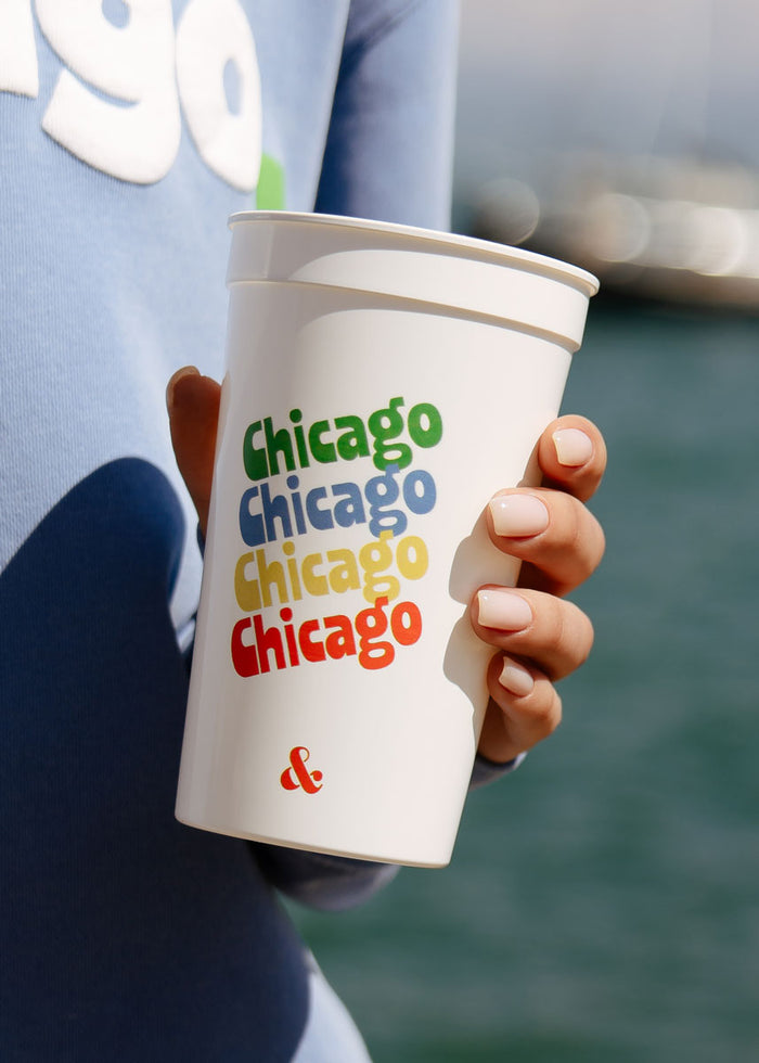 Chicago Retro Stadium Cup