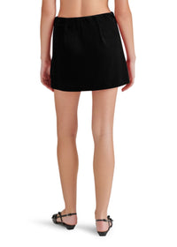 Cindi Velvet Skort - Black