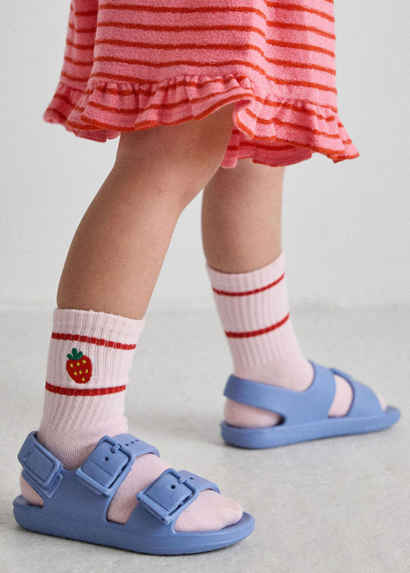 Mini Strawberry Sock - Pink