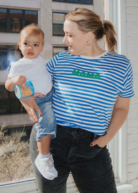 Mama Stripe Tee