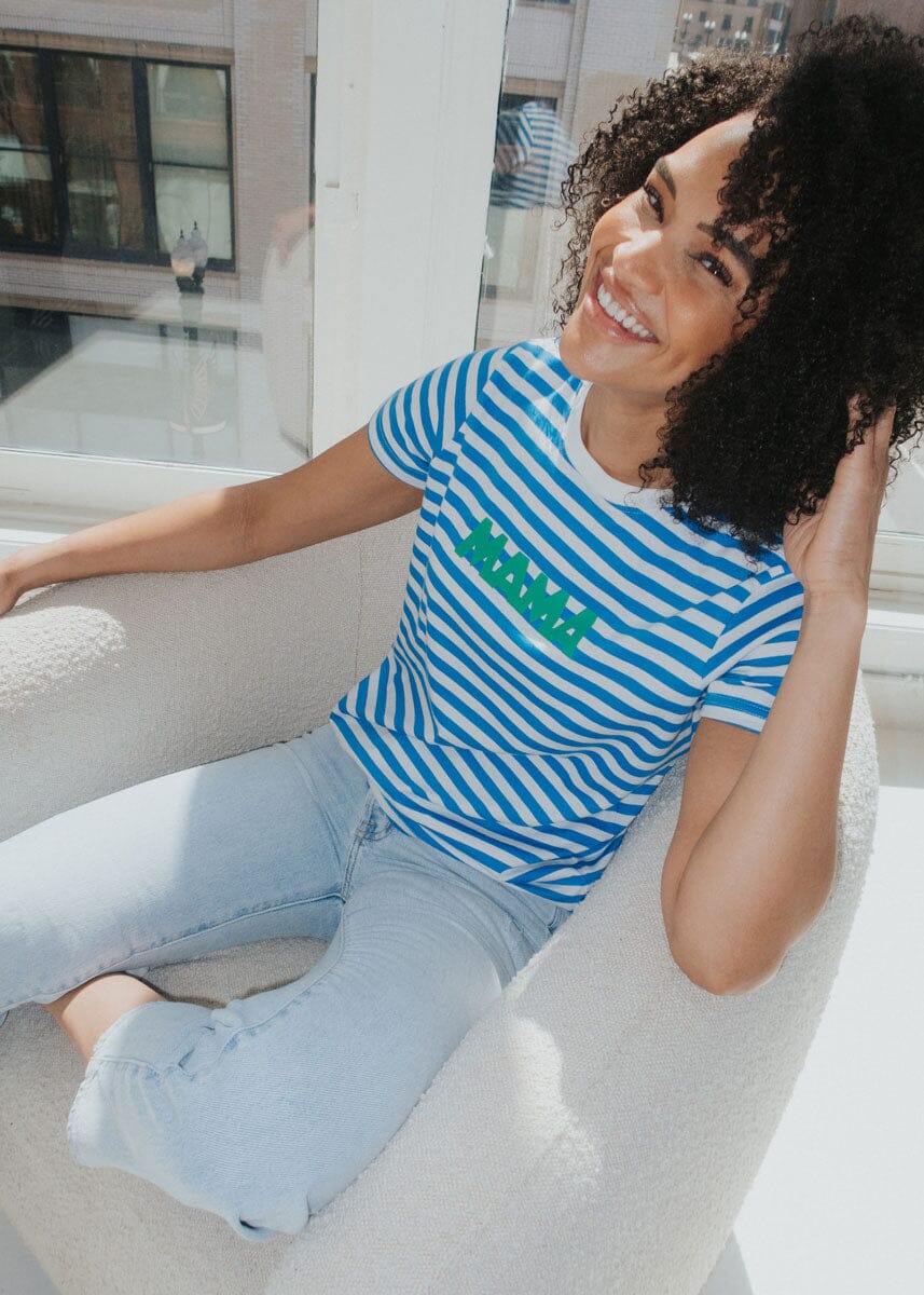 Mama Stripe Tee