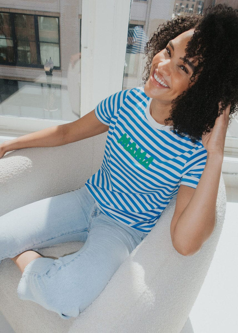 Mama Stripe Tee