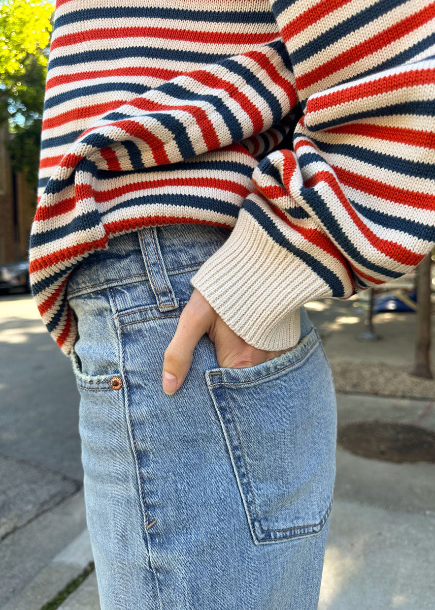 Reina Striped Sweater