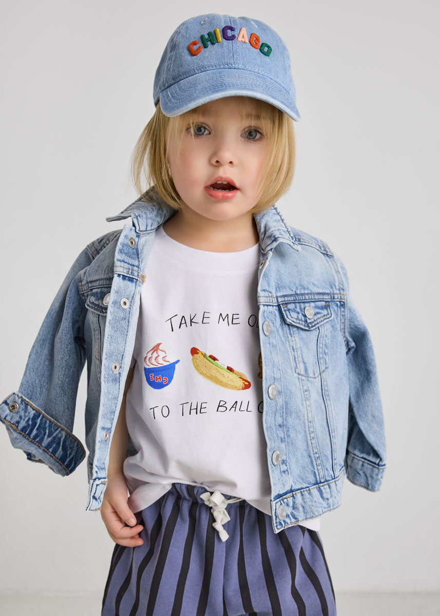 Take Me Out To The Ballgame Toddler Tee