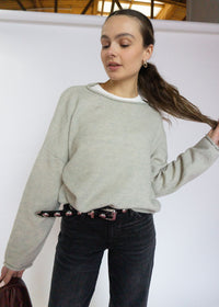 Easy Days Ahead Sweater - Heather Grey