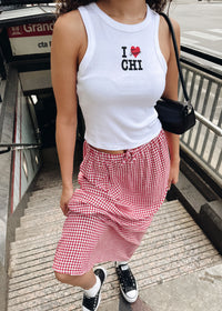 I <3 Chi Racer Tank