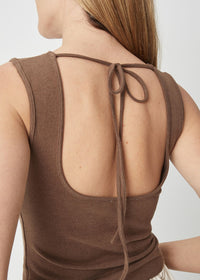 The Suzy Top - Brown