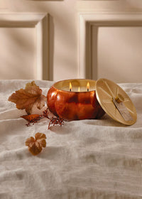 Pumpkin Laurel Large Candle - 15oz