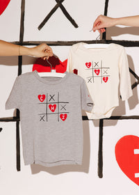 Tic-Tac-Chi Long Sleeve Onesie