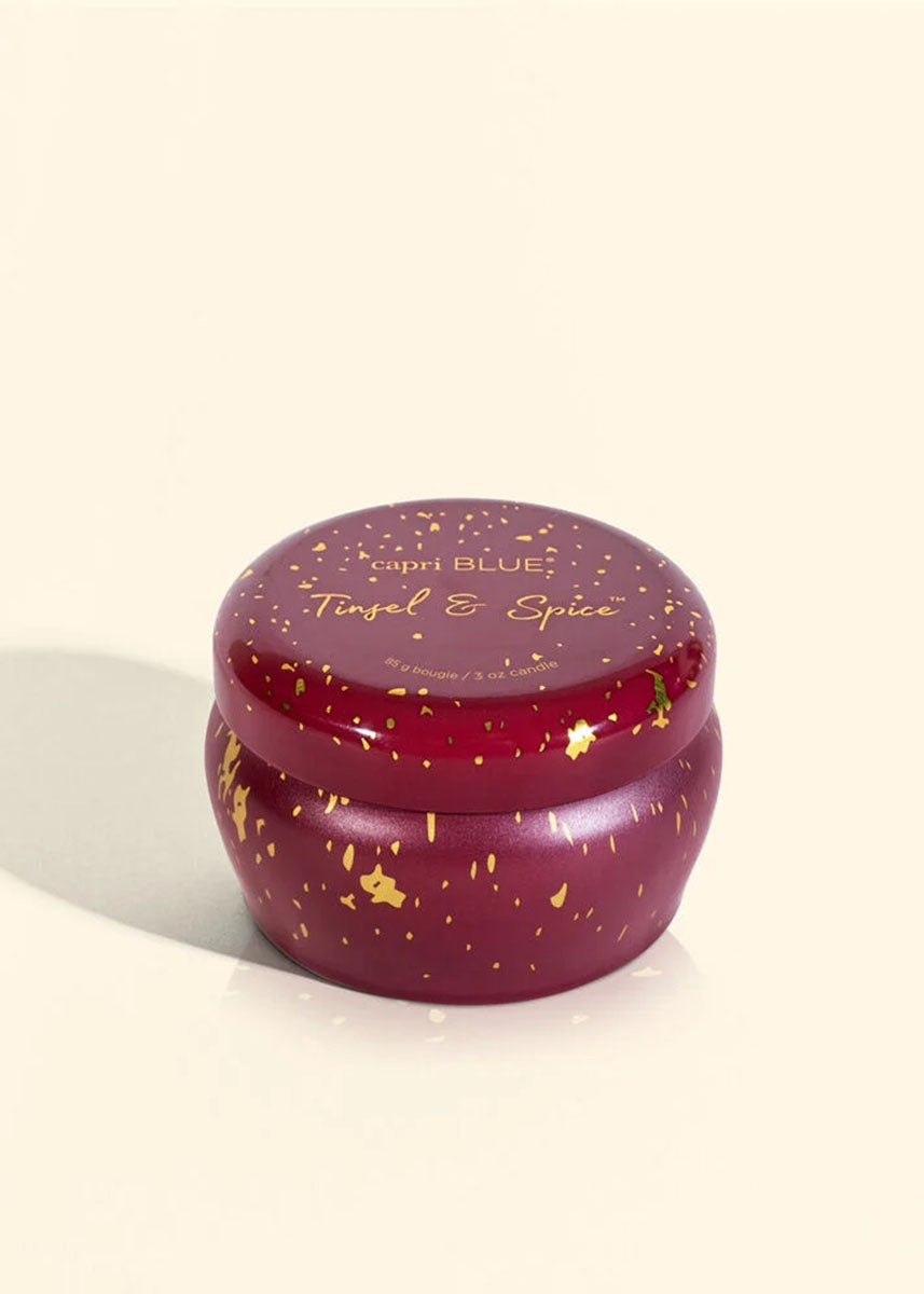 Tinsel & Spice Glimmer Mini Tin - 3oz.