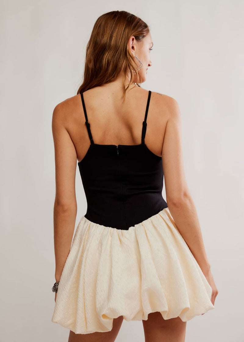 Tinsel Kiss Mini Dress - Black Tie Combo