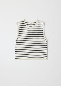 The Paulson Top - White & Black