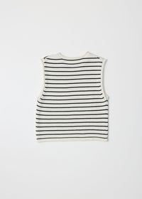 The Paulson Top - White & Black