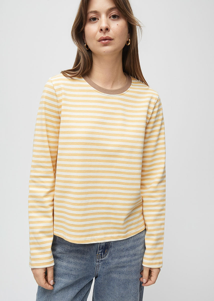 The Kathleen Top - Yellow Cream
