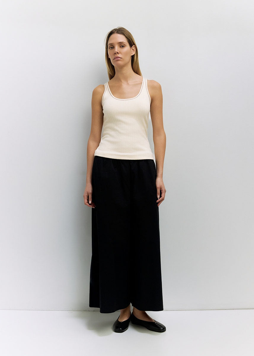 The Sammi Top - Cream/Red