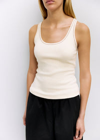 The Sammi Top - Cream/Red