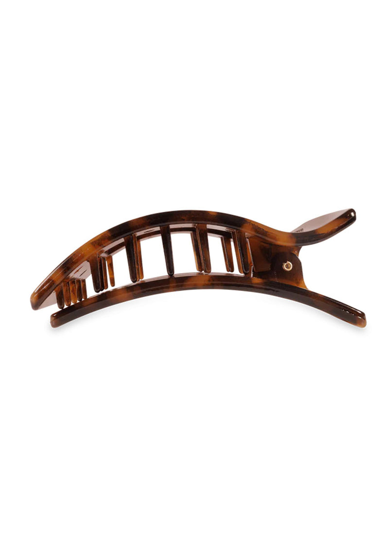 Medium Flat Rectangle Clip - Tortoise