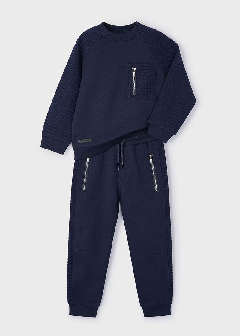 Graham Pullover & Jogger Set - Navy