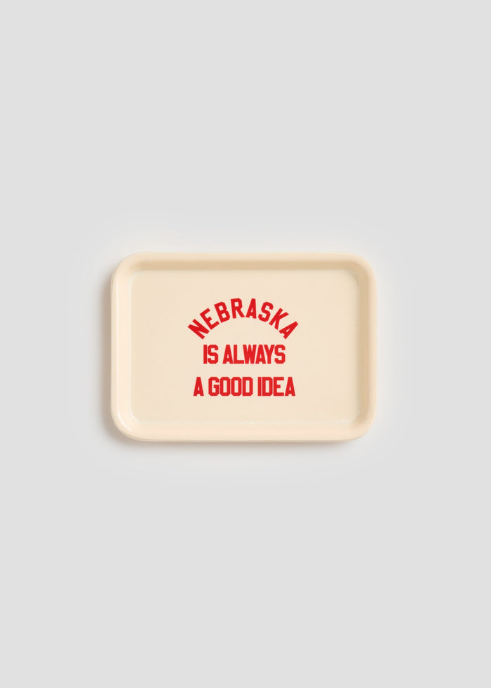 Nebraska Is Always A Good Idea Trinket Tray