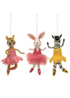 Tutu Ballerina Animal Ornament